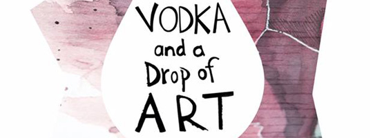 Vodka and a drop of art