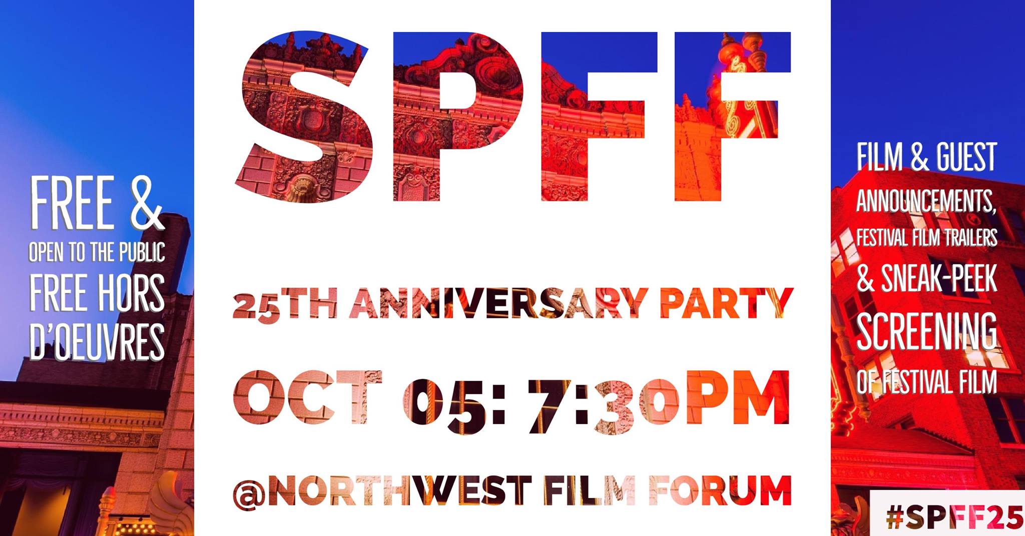 Want to see what’s coming to SPFF? Join us at this FREE event!