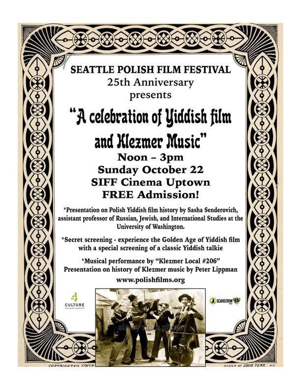 A Celebration of Yiddish Film and Klezmer Music